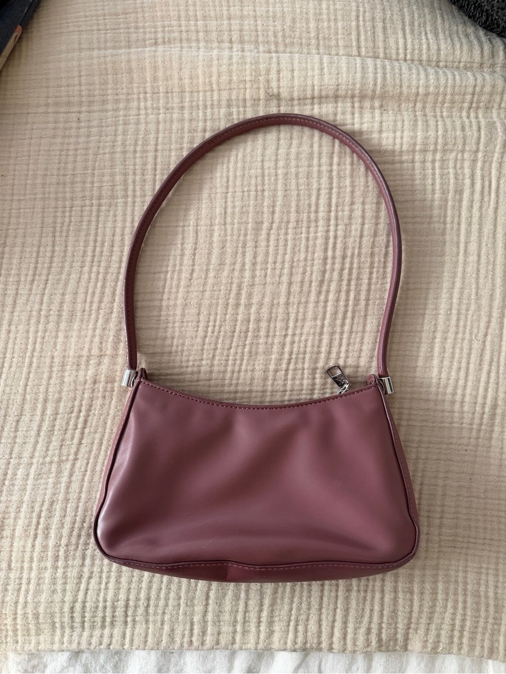 Women's Small Shoulder Bag in Mauve